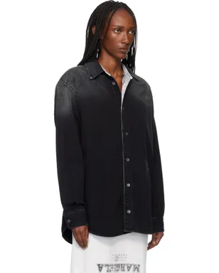 MM6 Maison Margiela 長袖 デニムシャツ - サムネイル2