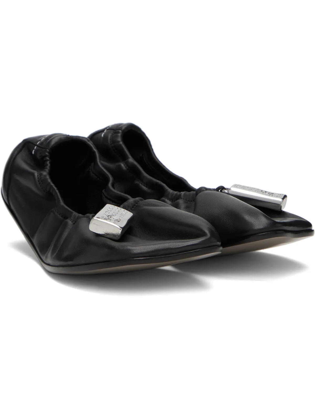 MM6 Maison Margiela Anatomic Travel チャーム バレエシューズ - 画像4
