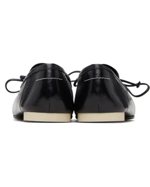 MM6 Maison Margiela Numeric スクエアトゥ バレエシューズ - サムネイル2