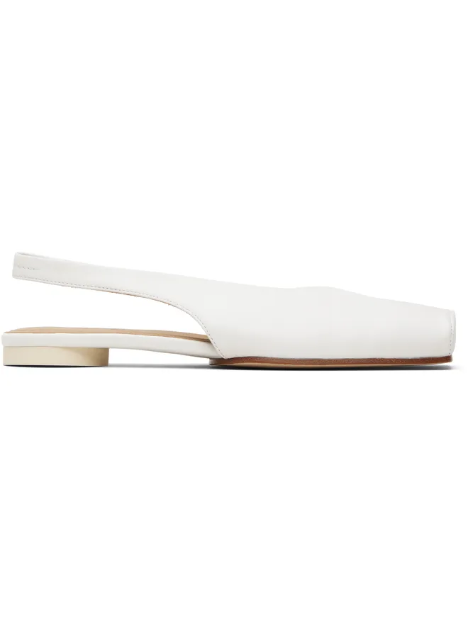 MM6 Maison Margiela MM6 Maison Margiela ナッパレザー フラットシューズの商品画像