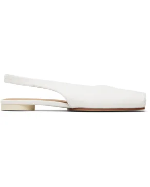 MM6 Maison Margiela ナッパレザー フラットシューズ - サムネイル1