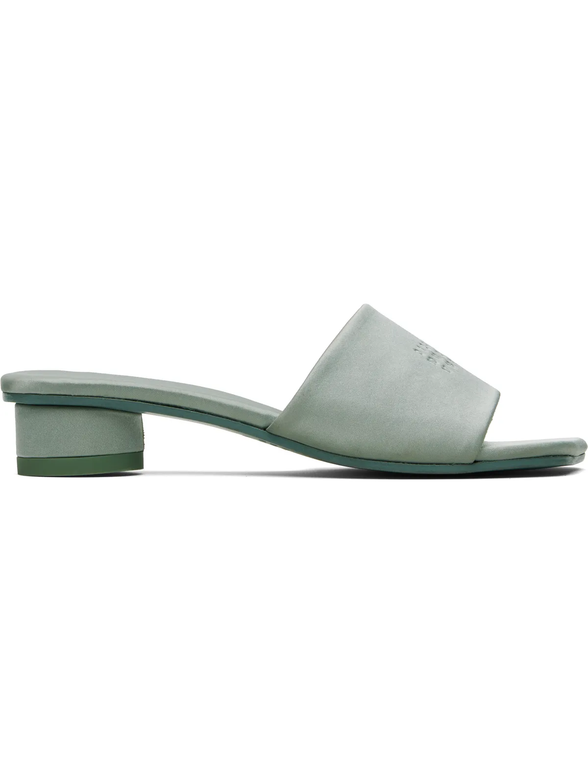 MM6 Maison Margiela Anatomic Numeric ヒールサンダル - 画像1