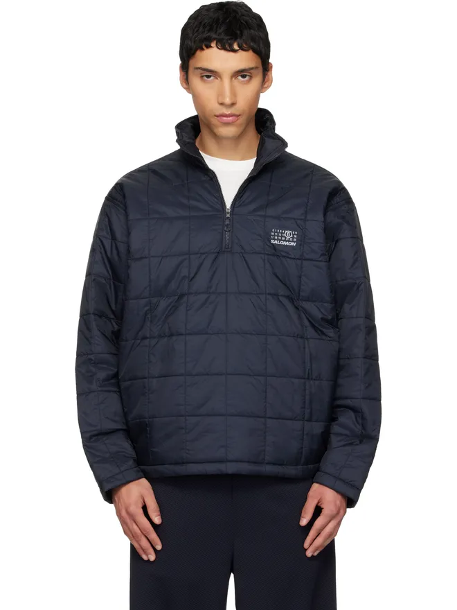 MM6 Maison Margiela MM6 Maison Margiela Salomonエディション リバーシブル ハーフジップ 中綿ジャケットの商品画像