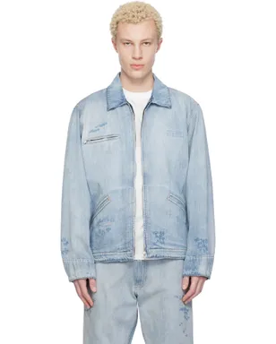 MM6 Maison Margiela Sportsjacke デニム ジャケット - サムネイル1