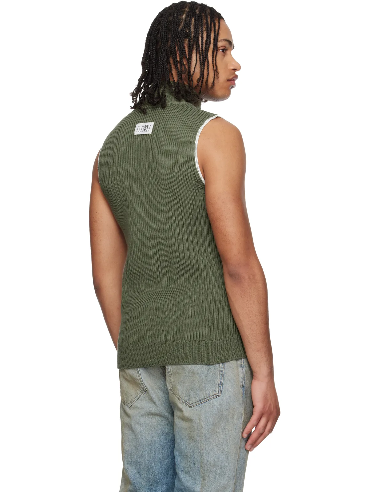 MM6 Maison Margiela ジップ ベスト - 画像3