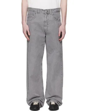 MM6 Maison Margiela キャンバス フェードジーンズ - サムネイル1