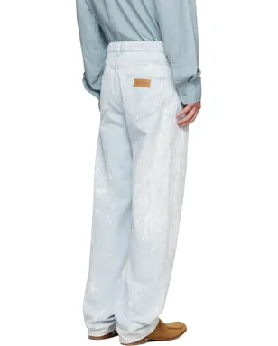 MM6 Maison Margiela ペイントスプラッター ジーンズ - サムネイル3