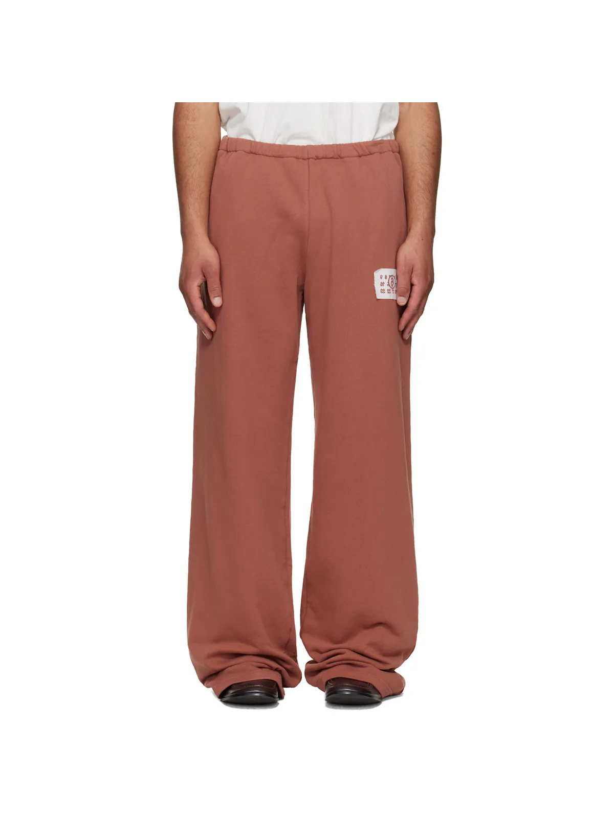 MM6 Maison Margiela ロゴパッチ スウェットパンツ - 画像1
