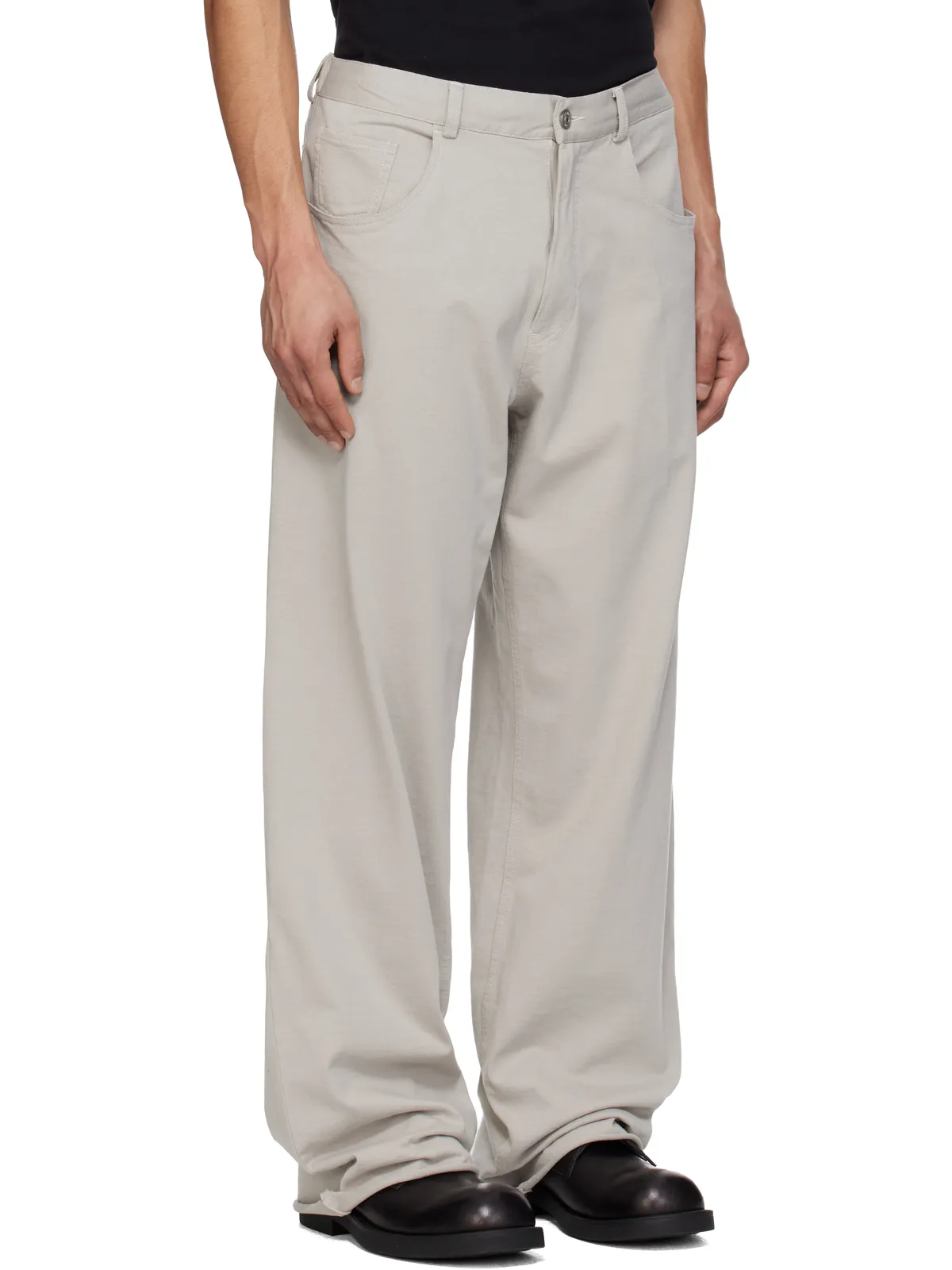 MM6 Maison Margiela ドローストリング トラウザーズ - 画像2