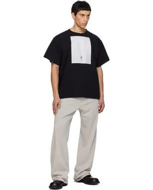 MM6 Maison Margiela ドローストリング トラウザーズ - サムネイル4