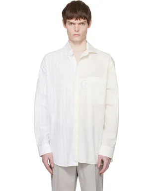 MM6 Maison Margiela Numeric アシンメトリー シャツ - サムネイル1