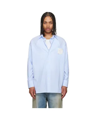 MM6 Maison Margiela ストライプ ポプリン シャツ - サムネイル1