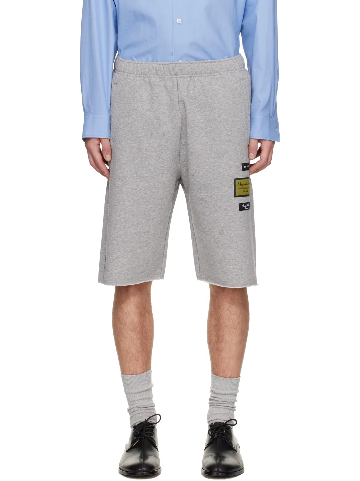 MM6 Maison Margiela ロゴパッチ ショートパンツ - 画像1