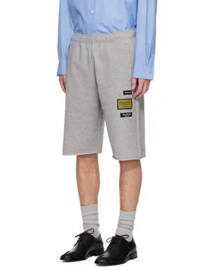 MM6 Maison Margiela ロゴパッチ ショートパンツ - サムネイル4