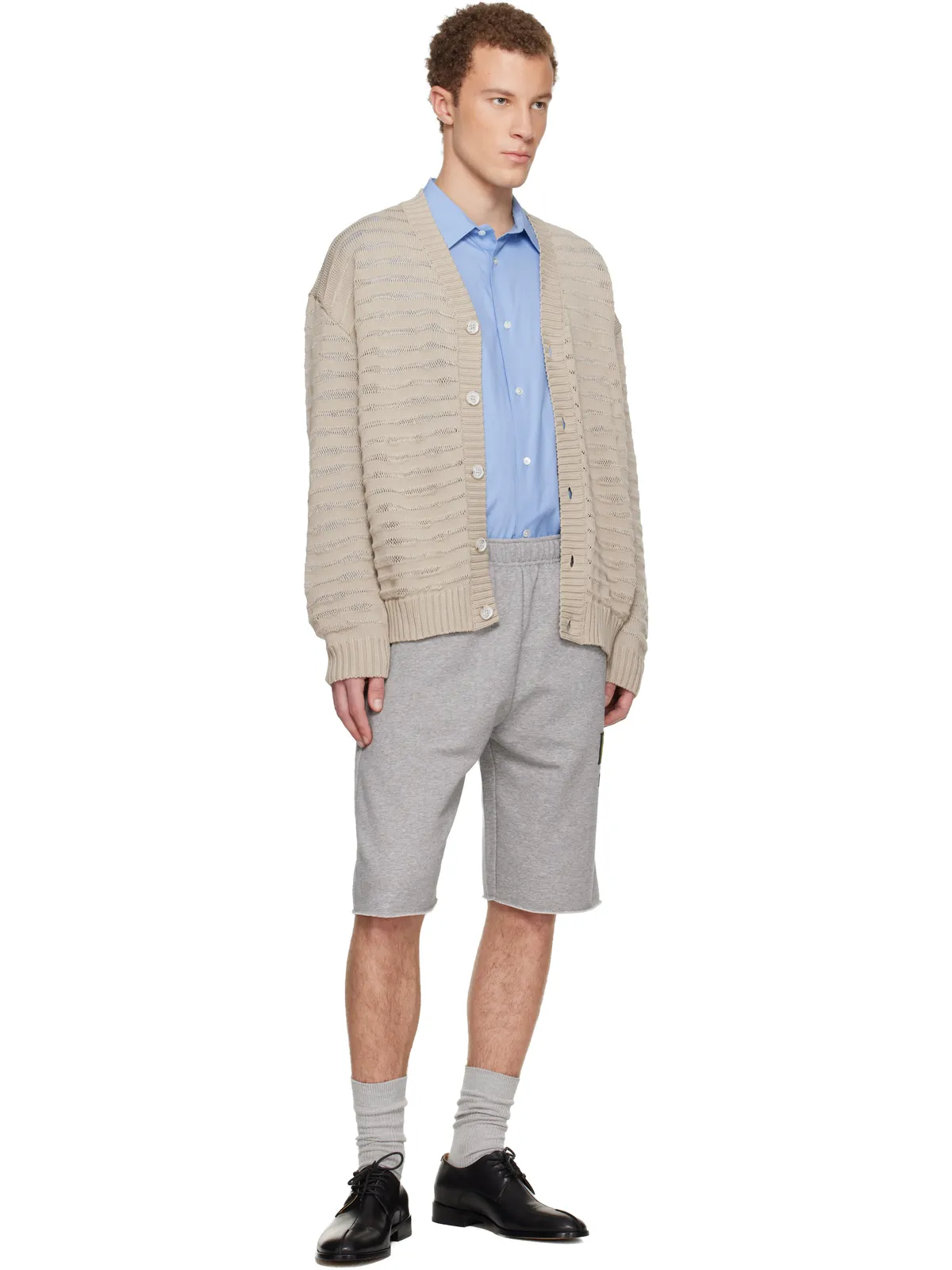 MM6 Maison Margiela ロゴパッチ ショートパンツ - 画像5