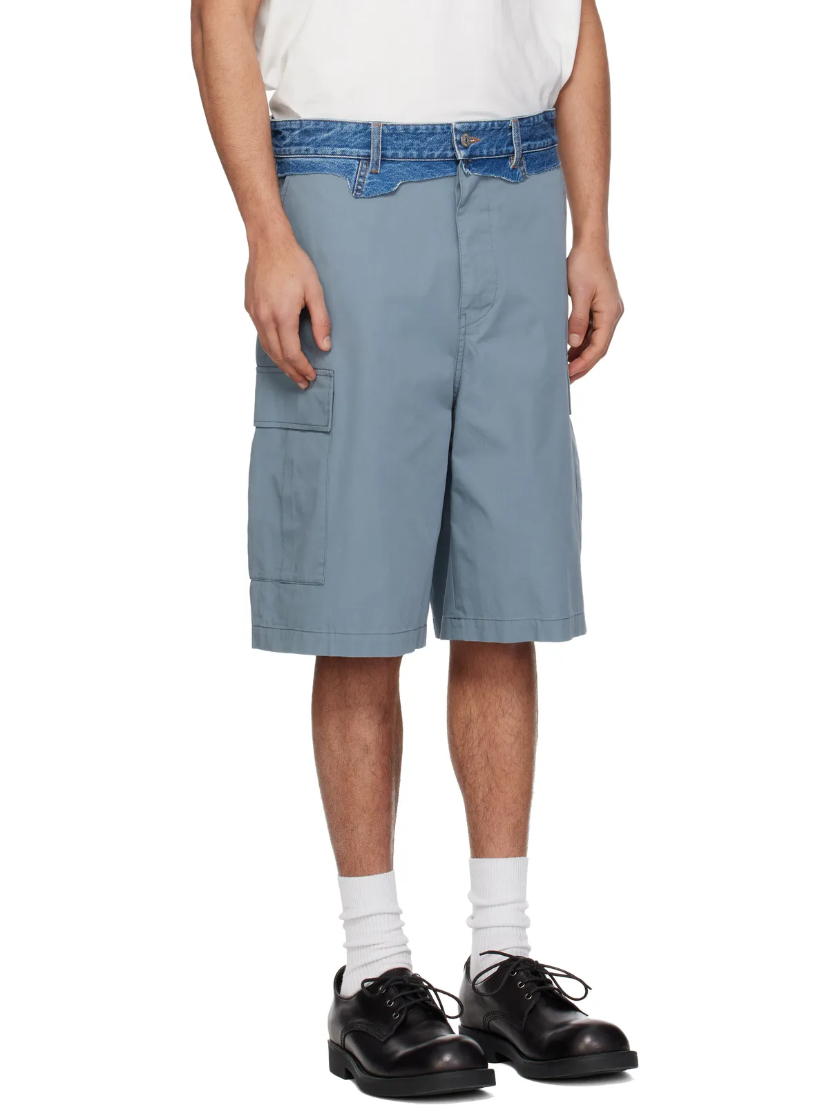 MM6 Maison Margiela デニムウエスト カーゴショートパンツ - 画像2