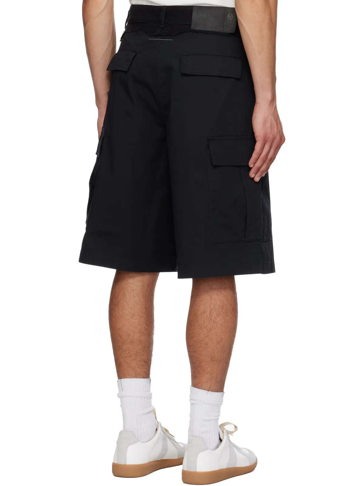 MM6 Maison Margiela カットオフ カーゴショートパンツ - 画像3