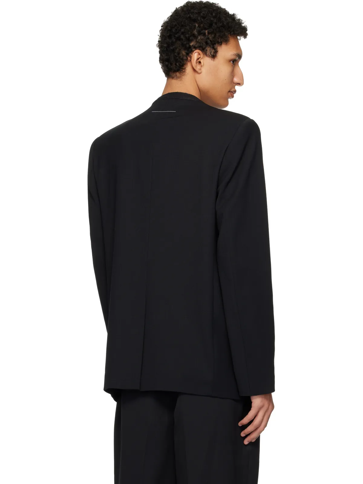 MM6 Maison Margiela ウール テーラードジャケット - 画像3