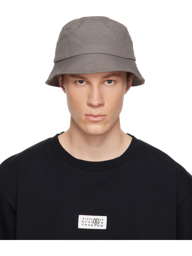 MM6 Maison Margiela MM6 Maison Margiela コットンキャンバス バケットハットの商品画像
