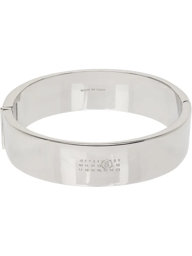 MM6 Maison Margiela MM6 Maison Margiela Engraved-Logo ブレスレットの商品画像