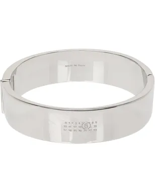 MM6 Maison Margiela Engraved-Logo ブレスレット - サムネイル1