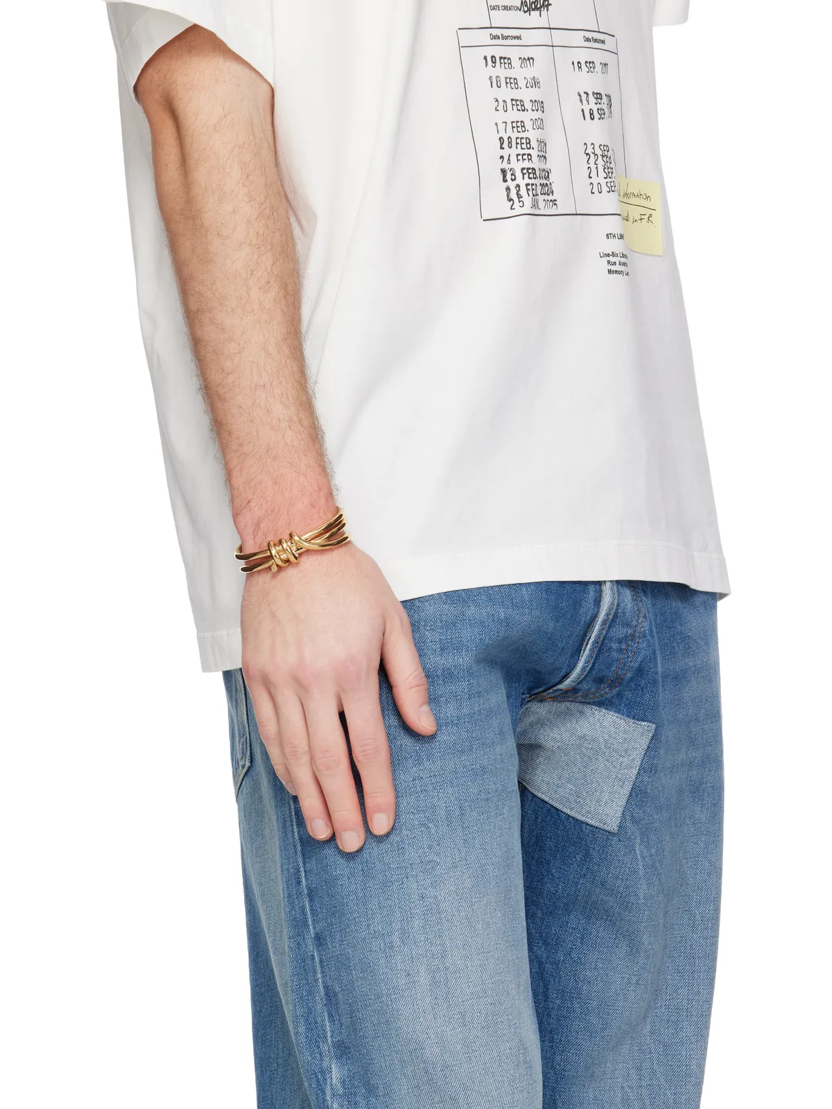 MM6 Maison Margiela Knot ブレスレット - 画像3