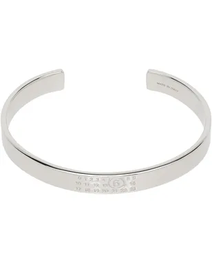MM6 Maison Margiela Numerical Minimal Signature カフブレスレット - サムネイル1