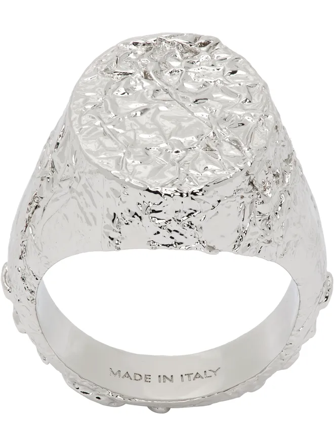 MM6 Maison Margiela MM6 Maison Margiela Textured シグネットリングの商品画像
