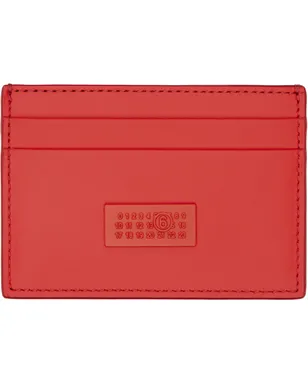 MM6 Maison Margiela Numeric レザー カードケース - サムネイル1