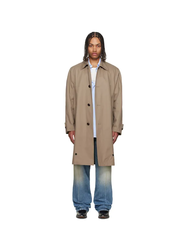 MM6 Maison Margiela MM6 Maison Margiela Single-Breasted Utility トレンチコートの商品画像