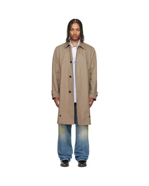 MM6 Maison Margiela Single-Breasted Utility トレンチコート - サムネイル1