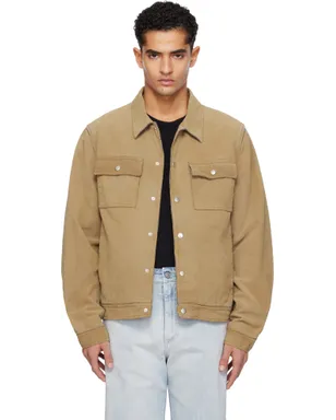 MM6 Maison Margiela フェイクスエード トラッカージャケット - サムネイル1