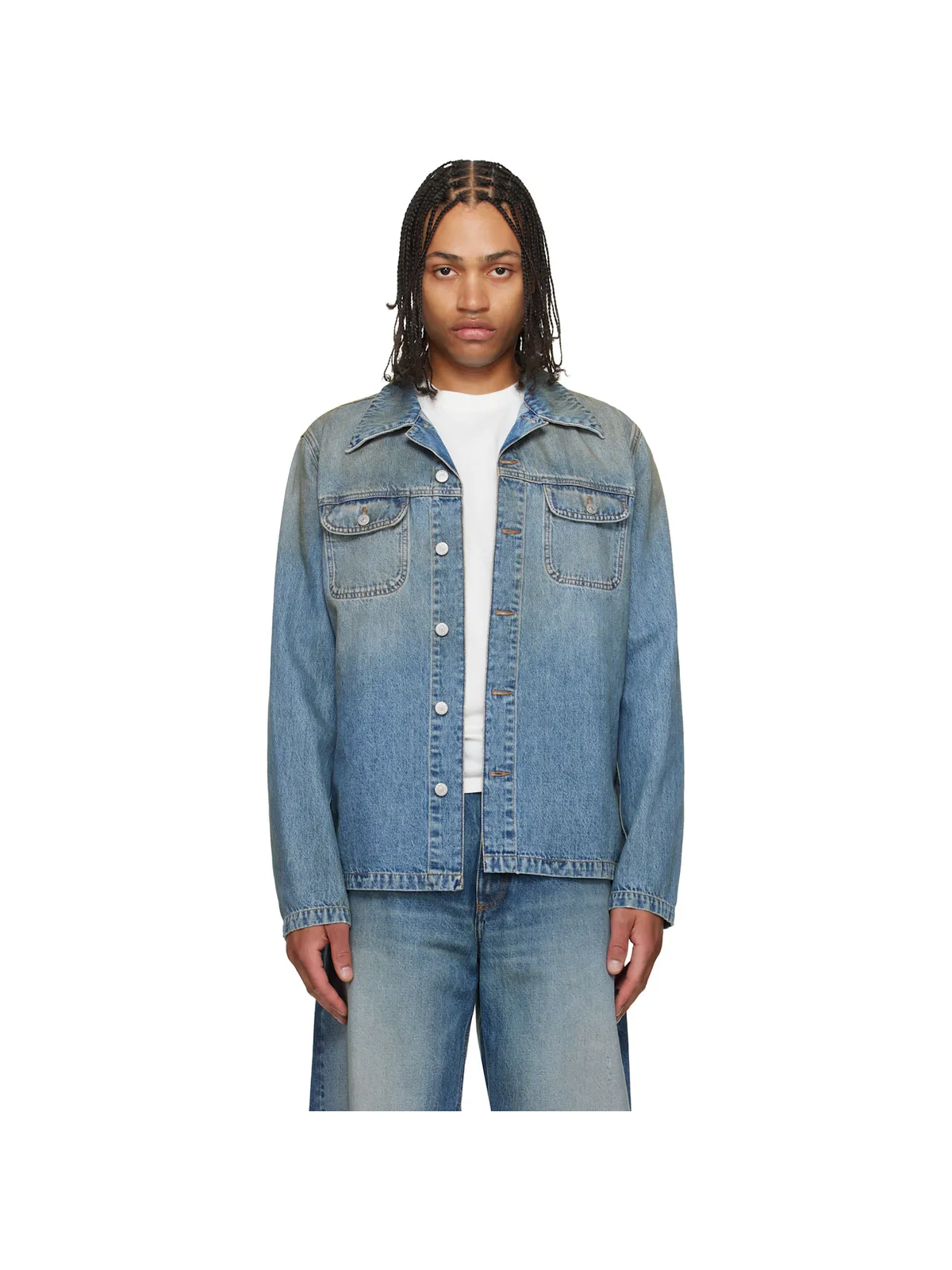 MM6 Maison Margiela デニム トラッカージャケット - 画像1
