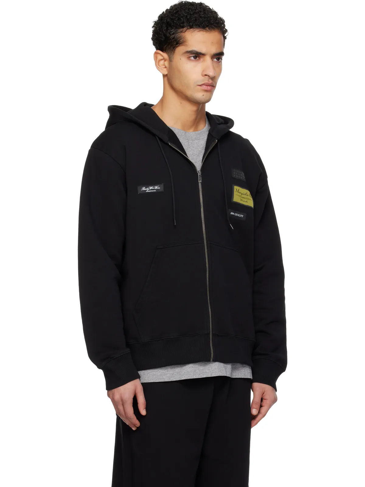 MM6 Maison Margiela Label パッチ フーディ - 画像2