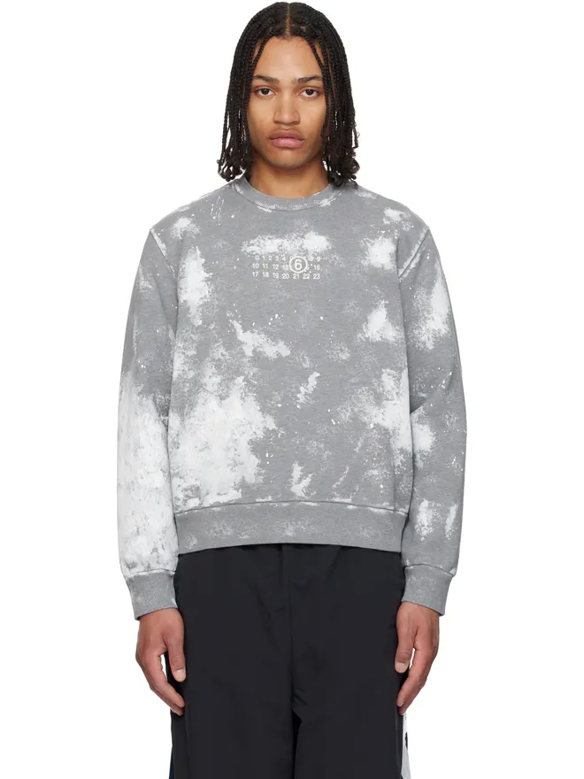 MM6 Maison Margiela MM6 Maison Margiela Paint Splatter スウェットシャツの商品画像