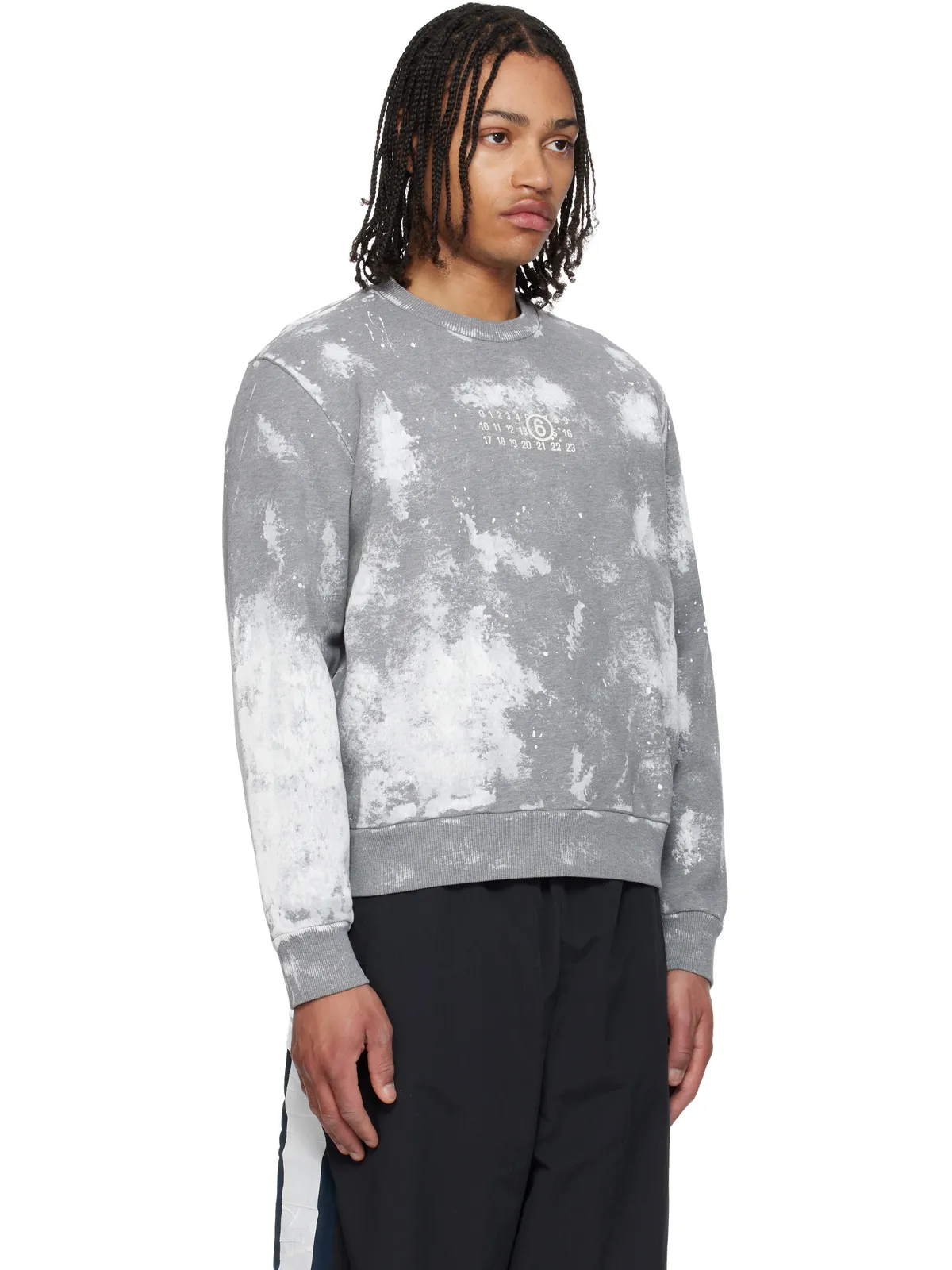 MM6 Maison Margiela Paint Splatter スウェットシャツ - 画像2