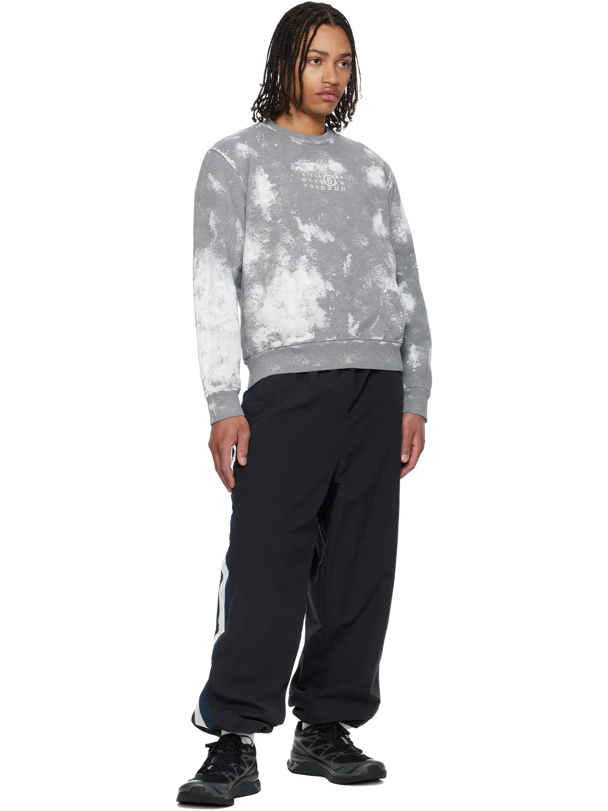 MM6 Maison Margiela Paint Splatter スウェットシャツ - 画像4