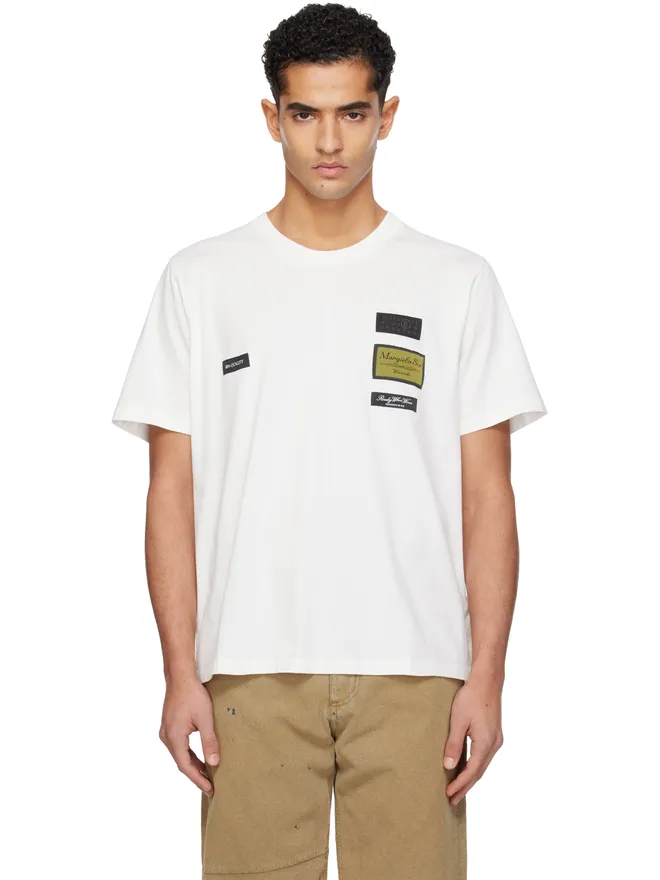MM6 Maison Margiela MM6 Maison Margiela Label Patch Tシャツの商品画像
