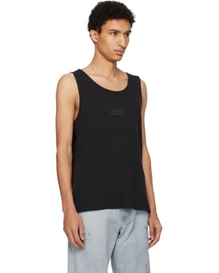 MM6 Maison Margiela ロゴパッチ タンクトップ - サムネイル2