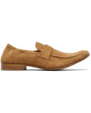 MM6 Maison Margiela Swing-Toe レザー ローファー - サムネイル1