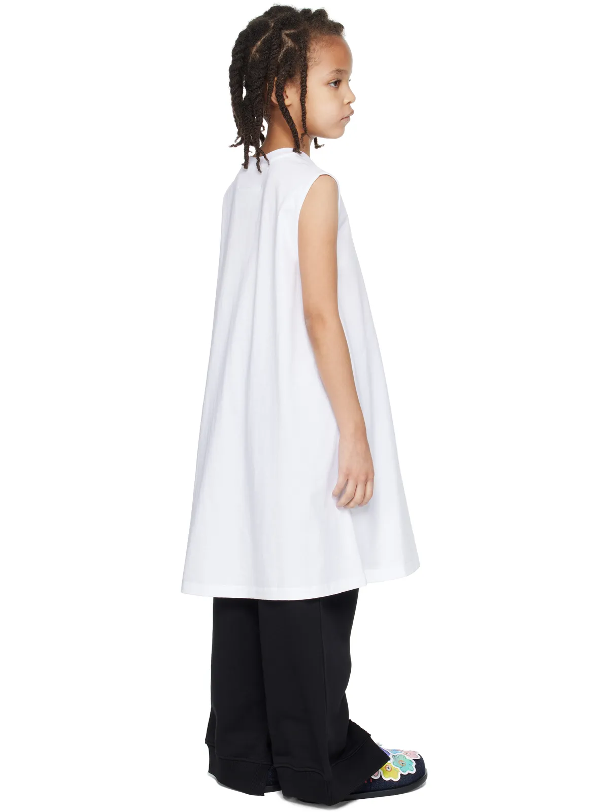 MM6 Maison Margiela キッズ｜ ロゴ タンク ワンピース - 画像3