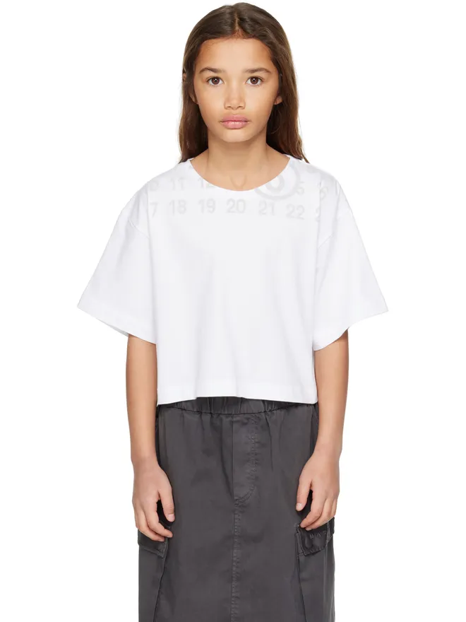 MM6 Maison Margiela MM6 Maison Margiela キッズ｜ ロゴプリント Tシャツの商品画像
