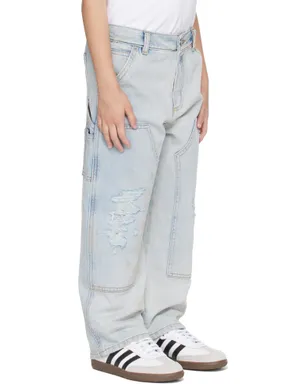 MM6 Maison Margiela キッズ｜ ディストレスジーンズ - サムネイル2