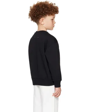 MM6 Maison Margiela キッズ｜ ロゴプリント スウェットシャツ - サムネイル3
