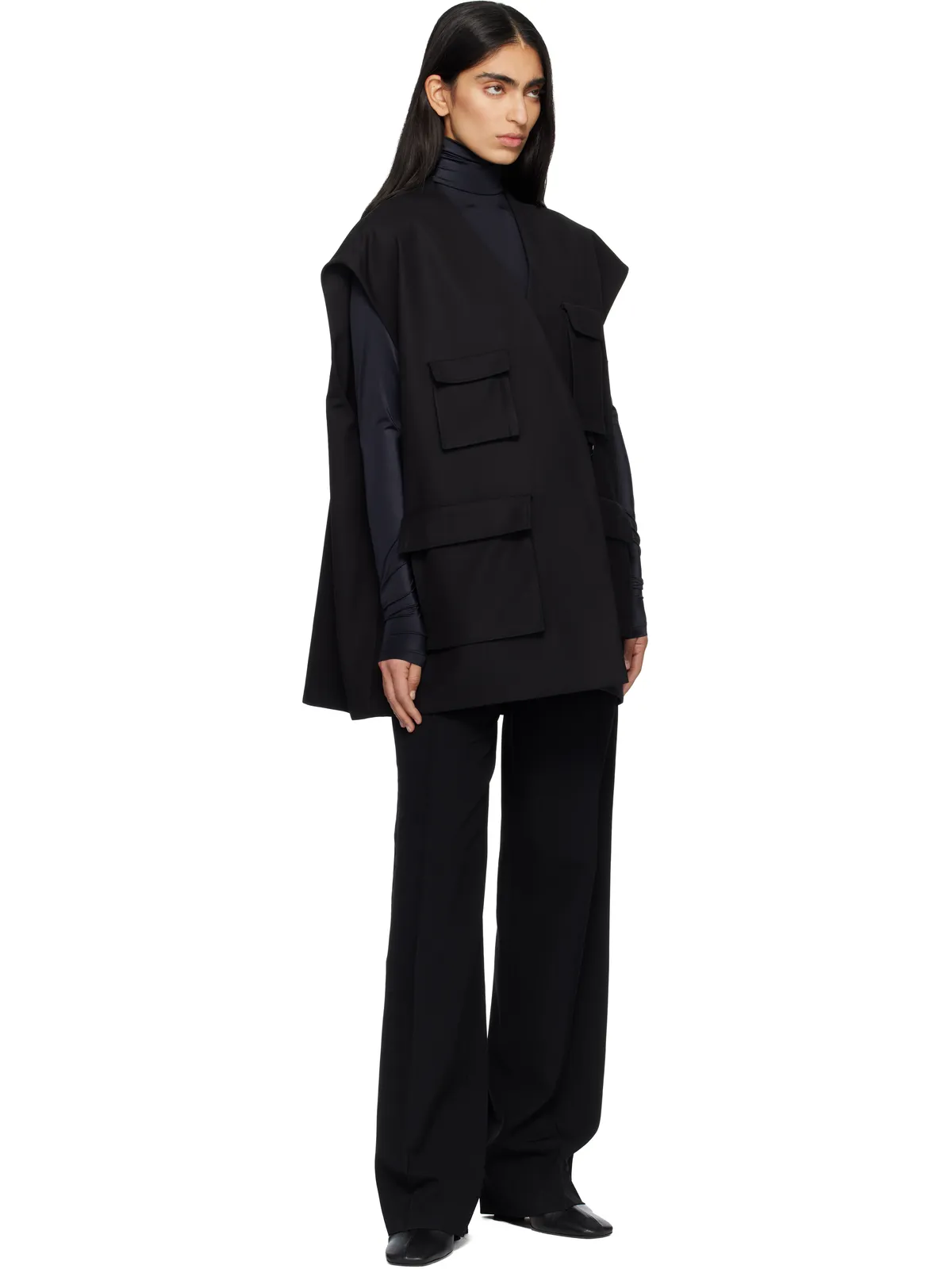 MARIE ADAM-LEENAERDT Utilitary Tailoring ベスト - 画像4
