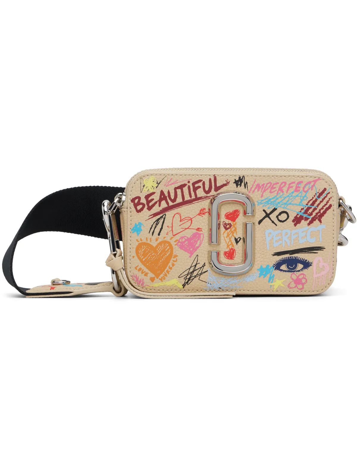 Marc Jacobs 'The Punk Scribble Snapshot' バッグ - 画像1