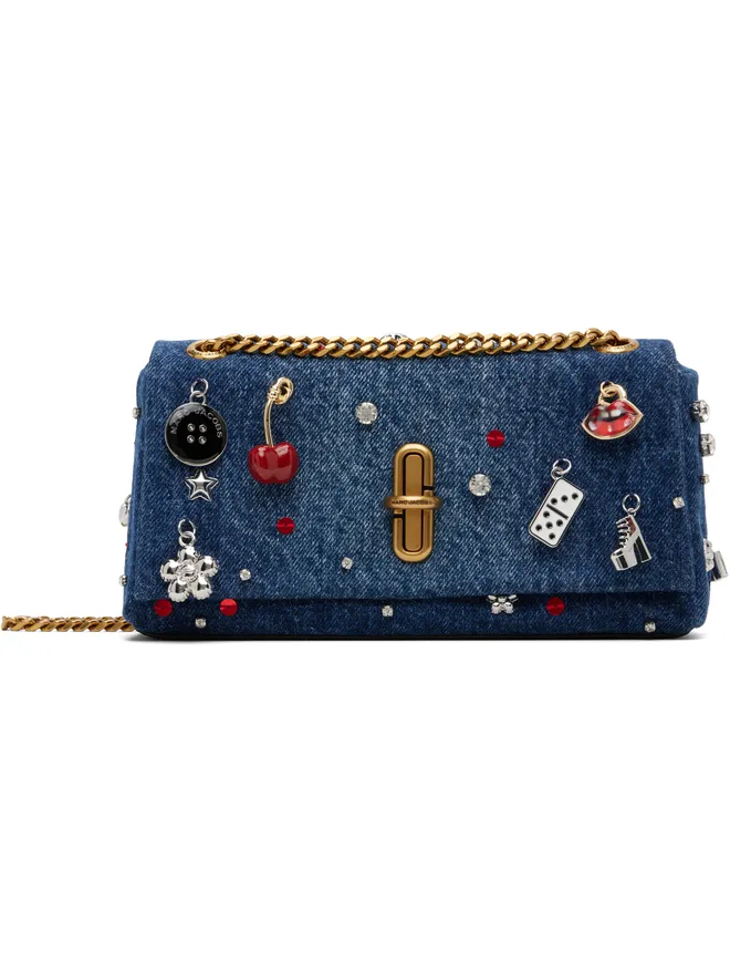 Marc Jacobs Marc Jacobs 'The Trinket Charm Denim Dual Chain Mini' バッグの商品画像