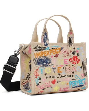 Marc Jacobs 'The Punk Scribble Canvas Small' トートバッグ - サムネイル2