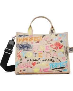 Marc Jacobs 'The Punk Scribble Canvas Medium' トートバッグ - サムネイル1