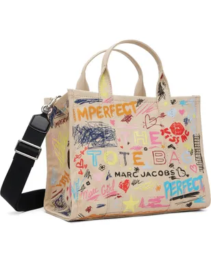 Marc Jacobs 'The Punk Scribble Canvas Medium' トートバッグ - サムネイル2